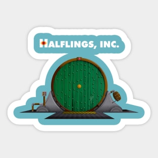 Halflings, Inc. Sticker